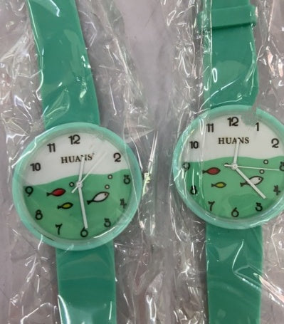 Children Watch For Girls Color Silicone Strap Fashion Quartz Wristwatch